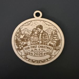 Our First Christmas Together Personalized Ornament