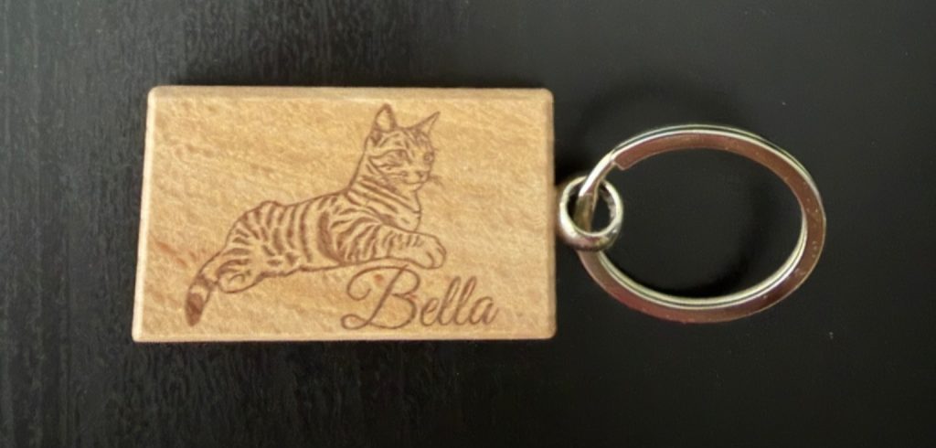 Personalized Keychain from Photo or Your Words
